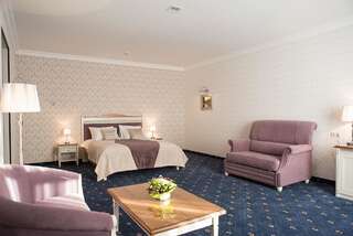 Отель Shato Hotel Chervonograd Двухместный номер Делюкс с 1 кроватью и дополнительной кроватью-1